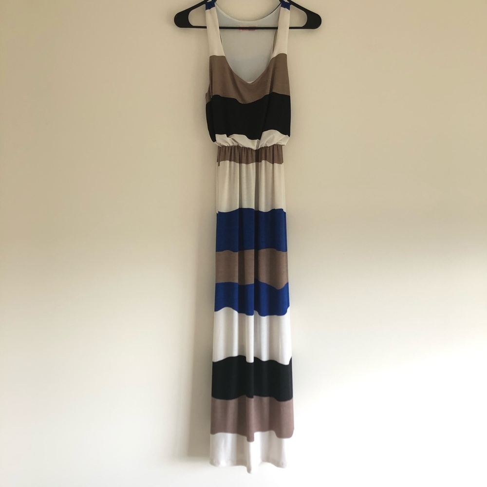 Striped Maxi Dress
